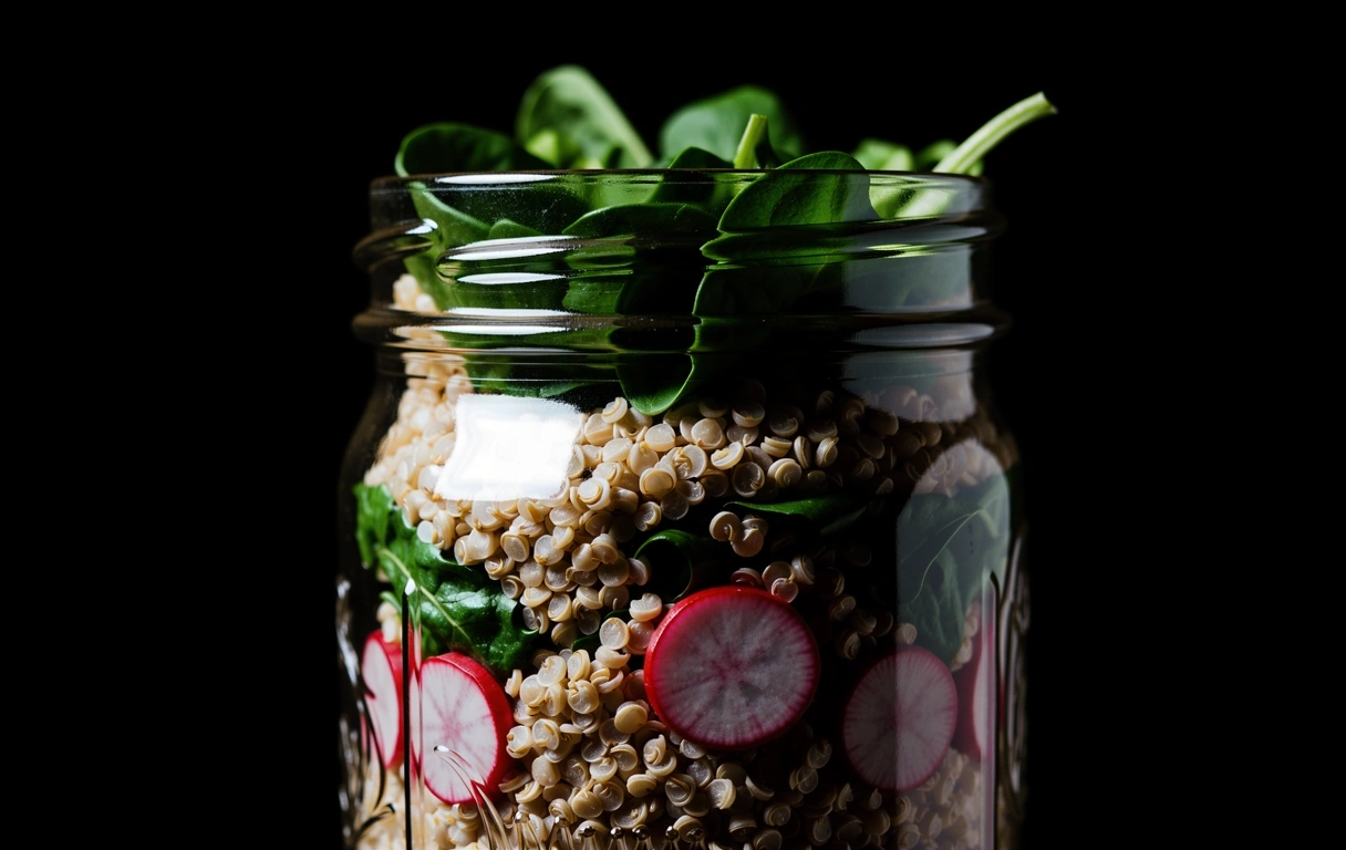 Schichtsalat Illustration